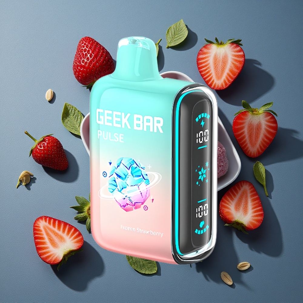 Glaciale Geek Bar Pulse 15000 Puffs 16ML Capacité d\'E-Liquide vente en gros Belgique
