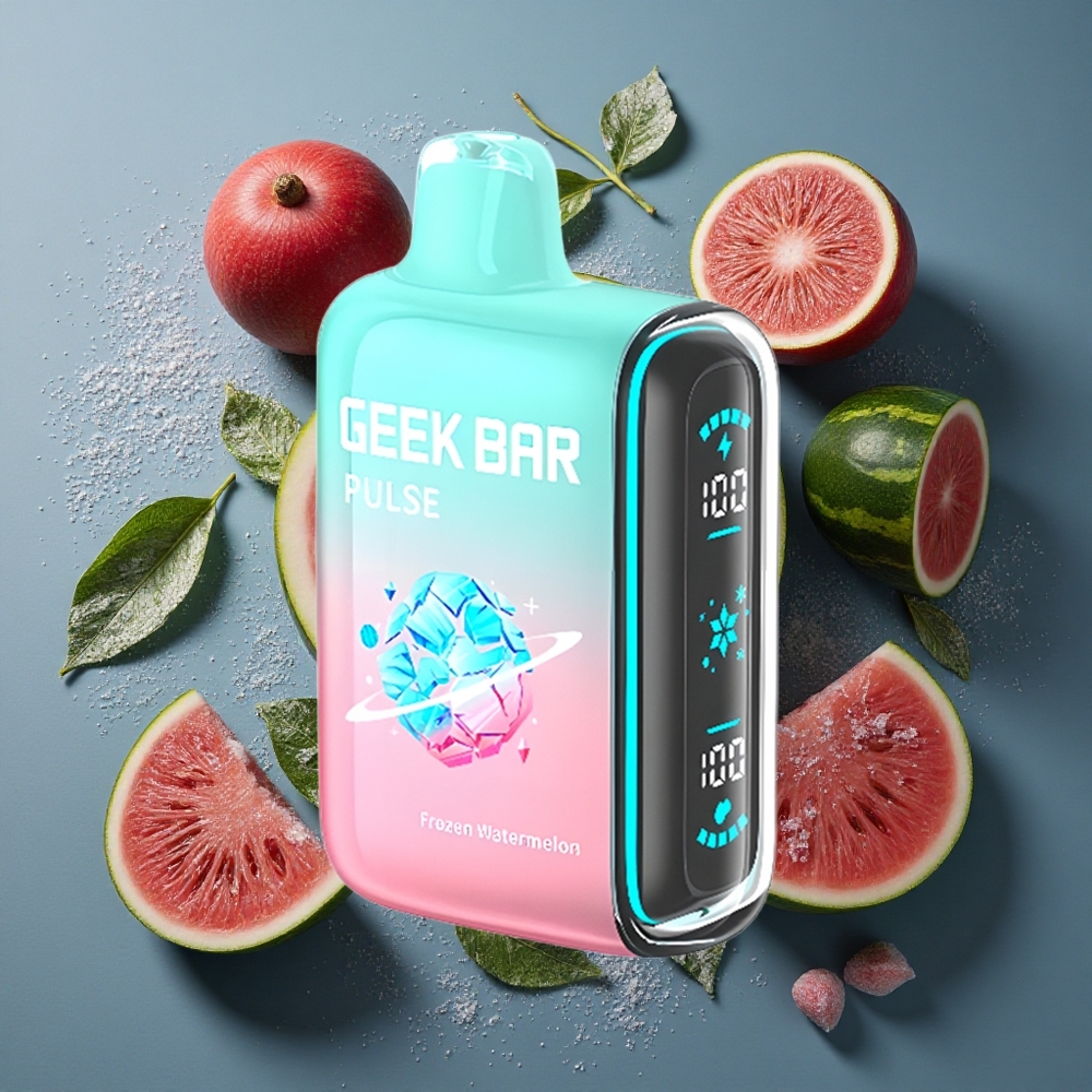 Glaciale Geek Bar Pulse 15000 Puffs 16ML Capacité d\'E-Liquide vente en gros Belgique