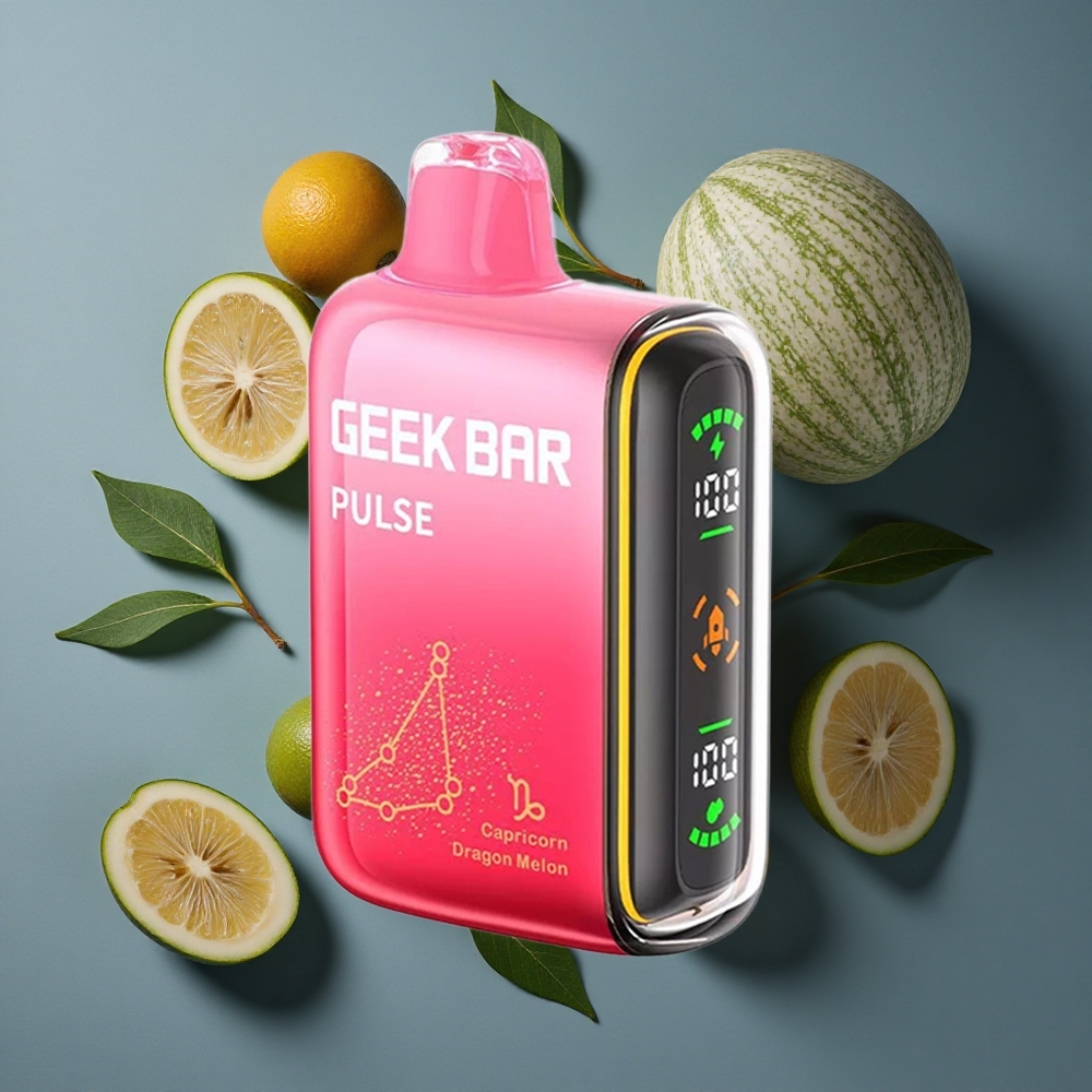 Menthe Fraîche Geek Bar Pulse 15000 Puffs 16ML vente en gros Belgique USB Type-C