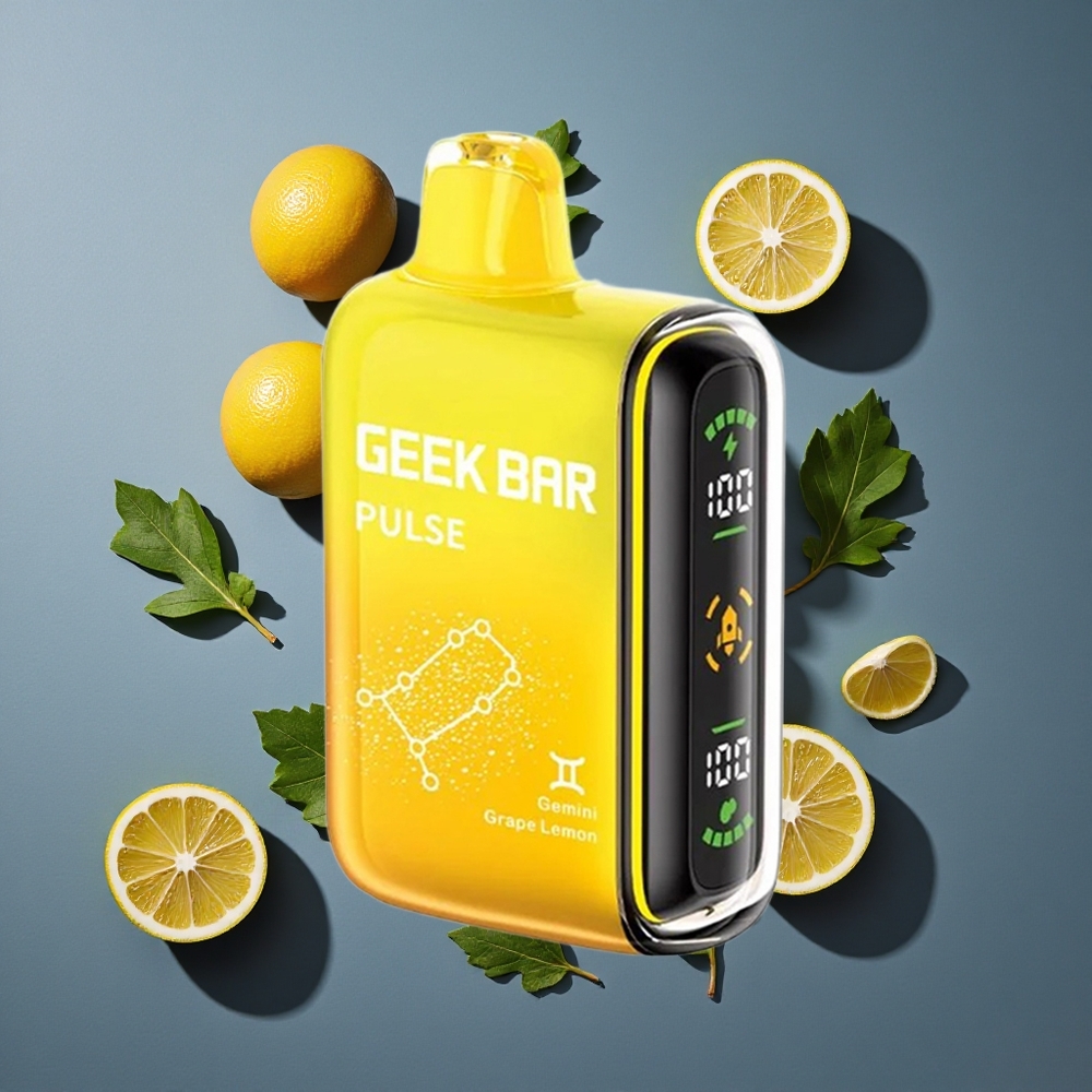 Menthe Fraîche Geek Bar Pulse 15000 Puffs 16ML vente en gros Belgique USB Type-C