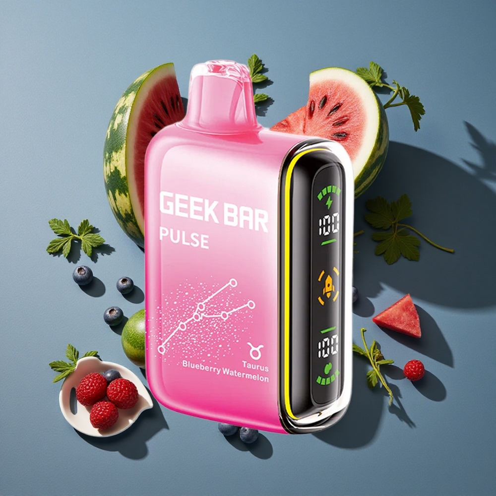 Menthe Fraîche Geek Bar Pulse 15000 Puffs 16ML vente en gros Belgique USB Type-C
