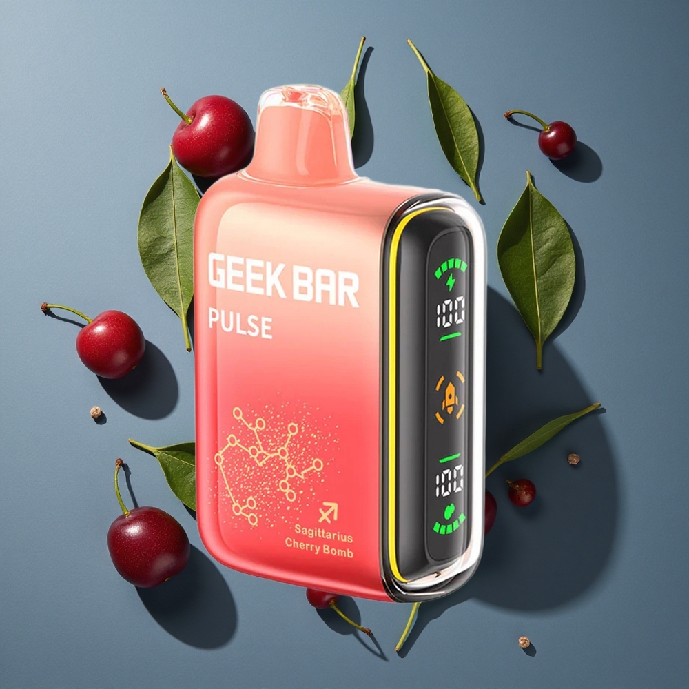 Menthe Fraîche Geek Bar Pulse 15000 Puffs 16ML vente en gros Belgique USB Type-C