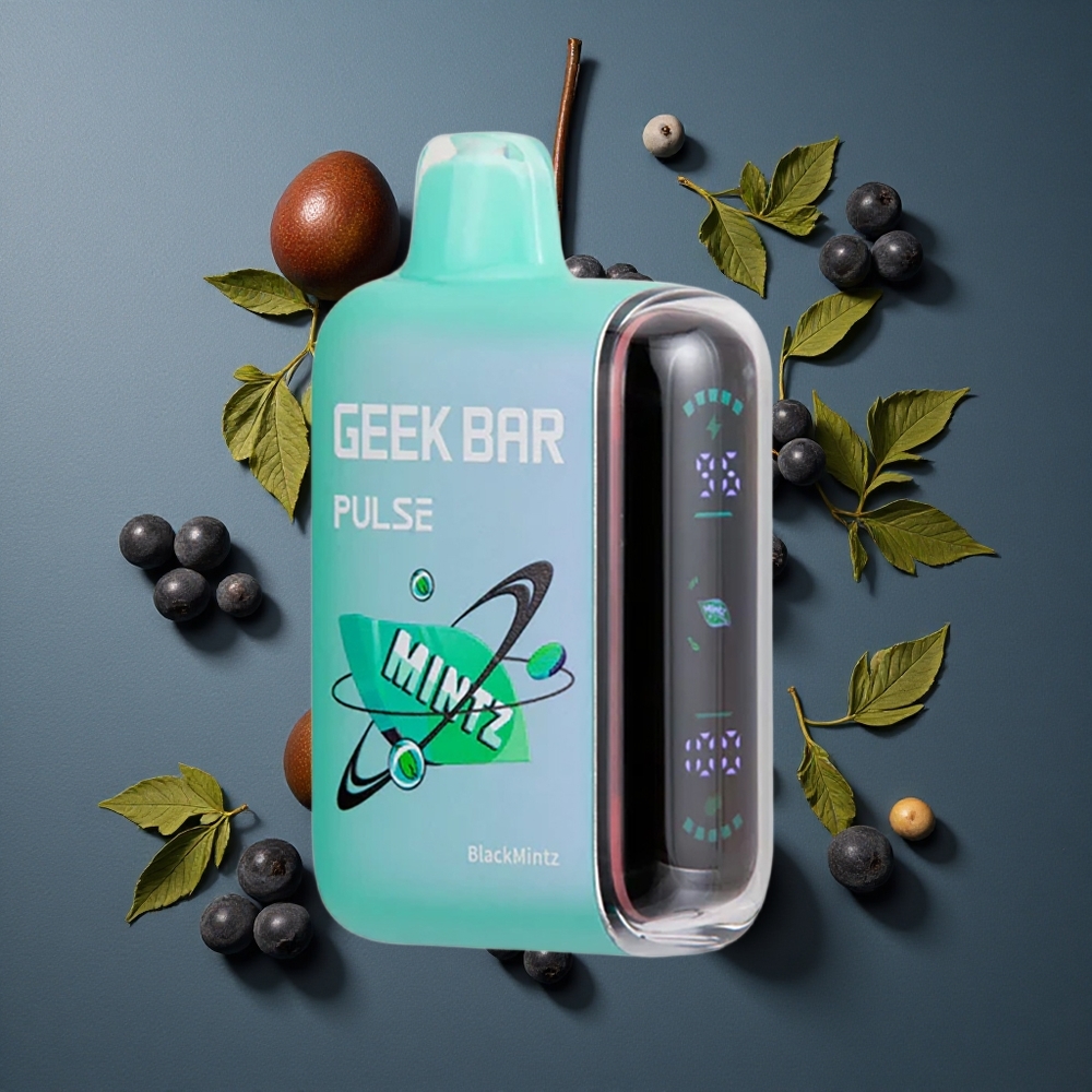 Menthe Geek Bar Pulse 15000 Puffs 16ML vente en gros Belgique 5% Nicotine