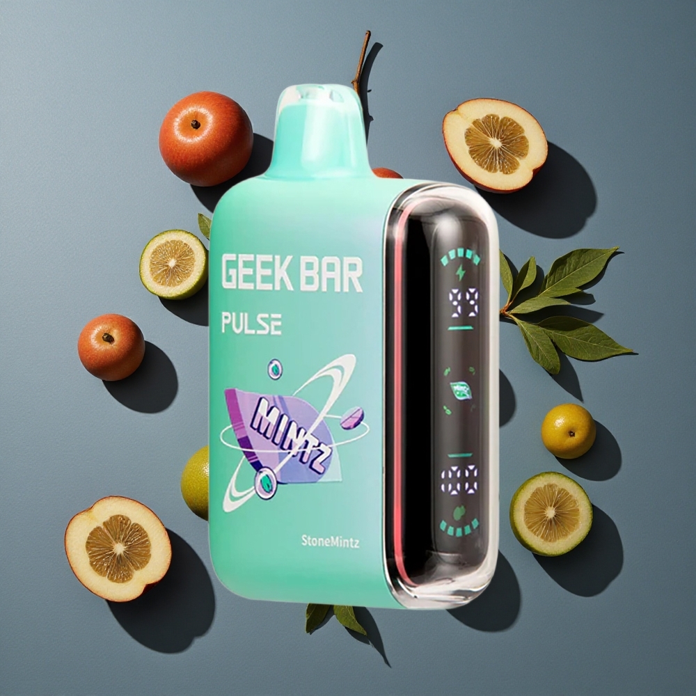 Menthe Geek Bar Pulse 15000 Puffs 16ML vente en gros Belgique 5% Nicotine