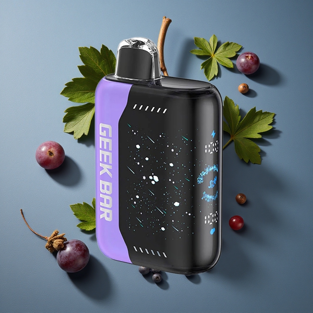 Framboise-Lime GEEK BAR Pulse X 25000 Puffs Jusqu\'à 18mL e-liquide vente en gros Belgique Dual Mesh Coil