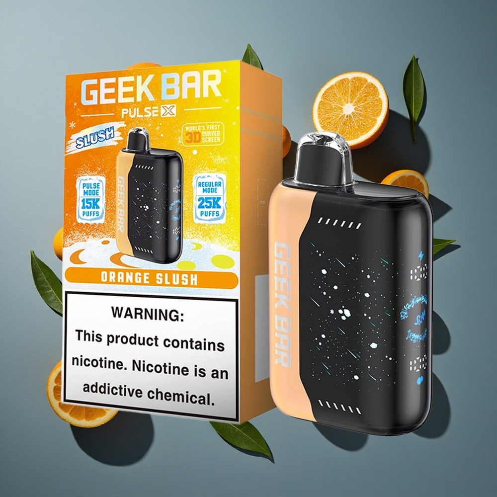 Framboise-Lime GEEK BAR Pulse X 25000 Puffs Jusqu\'à 18mL e-liquide vente en gros Belgique Dual Mesh Coil