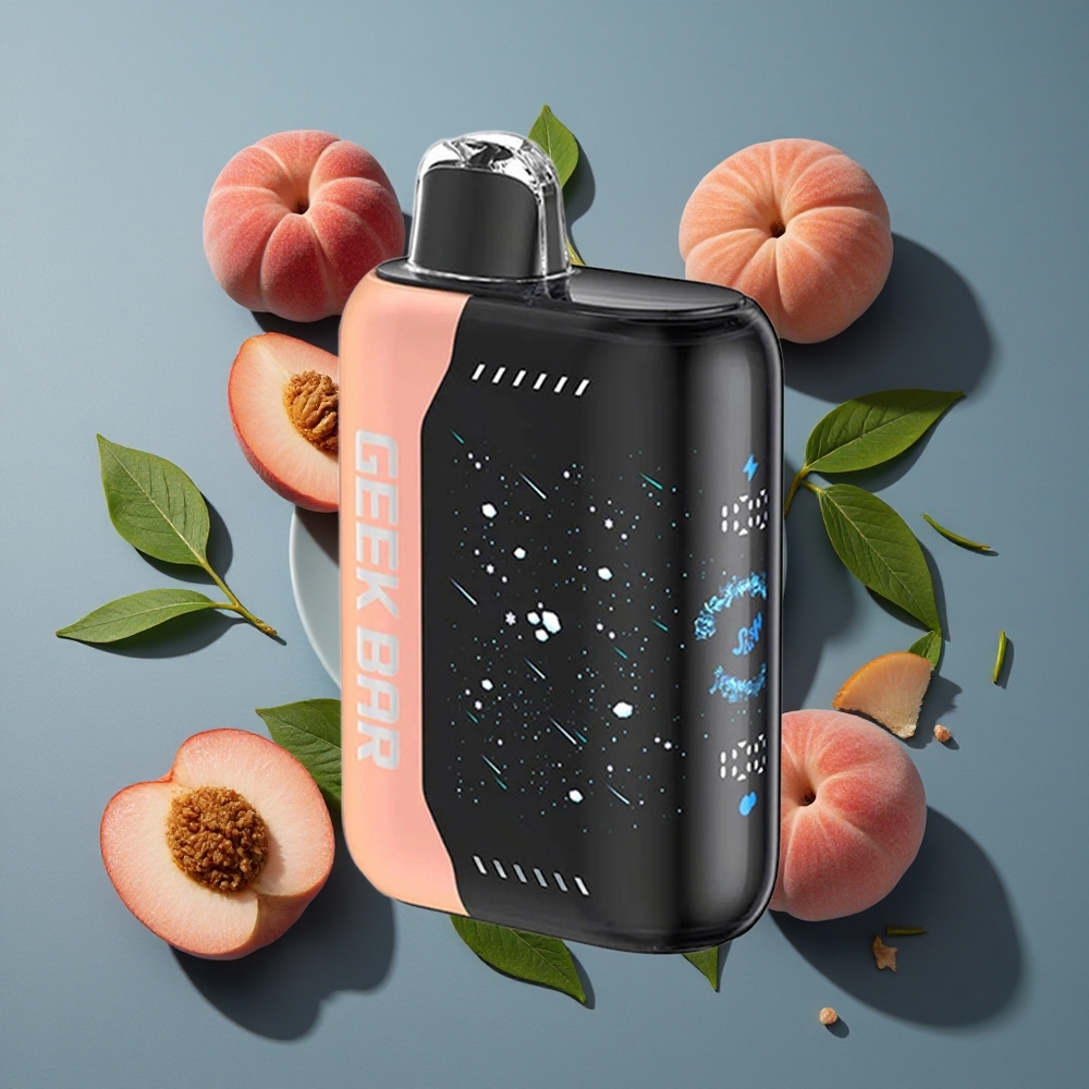 Framboise-Lime GEEK BAR Pulse X 25000 Puffs Jusqu\'à 18mL e-liquide vente en gros Belgique Dual Mesh Coil