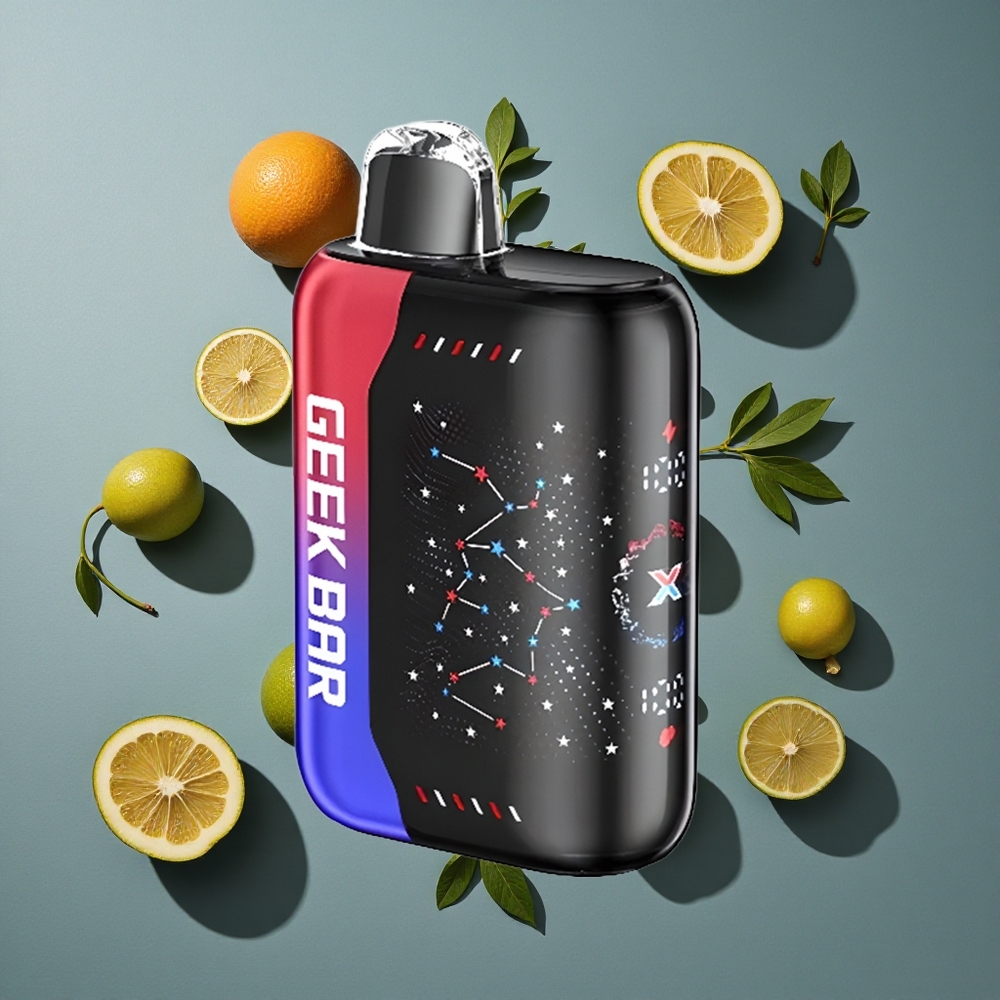 Menthe Glaciale Geek Bar Pulse X 25000 Puffs Jus Pré-rempli 18mL vente en gros Belgique Dual Mesh Coil