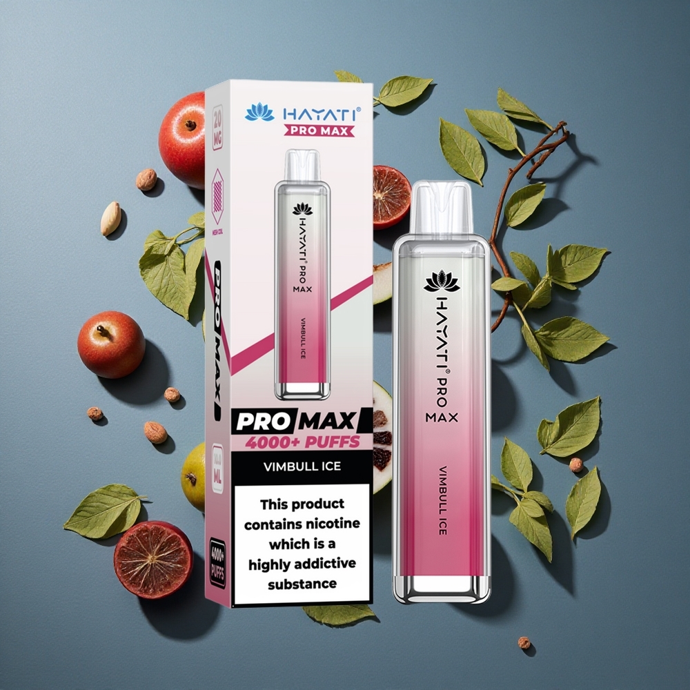 Glace Vimbull Hayati Pro Max 4000 Puffs - Jusqu\'à 4000 bouffées - vente en gros Belgique - TPD-Conforme