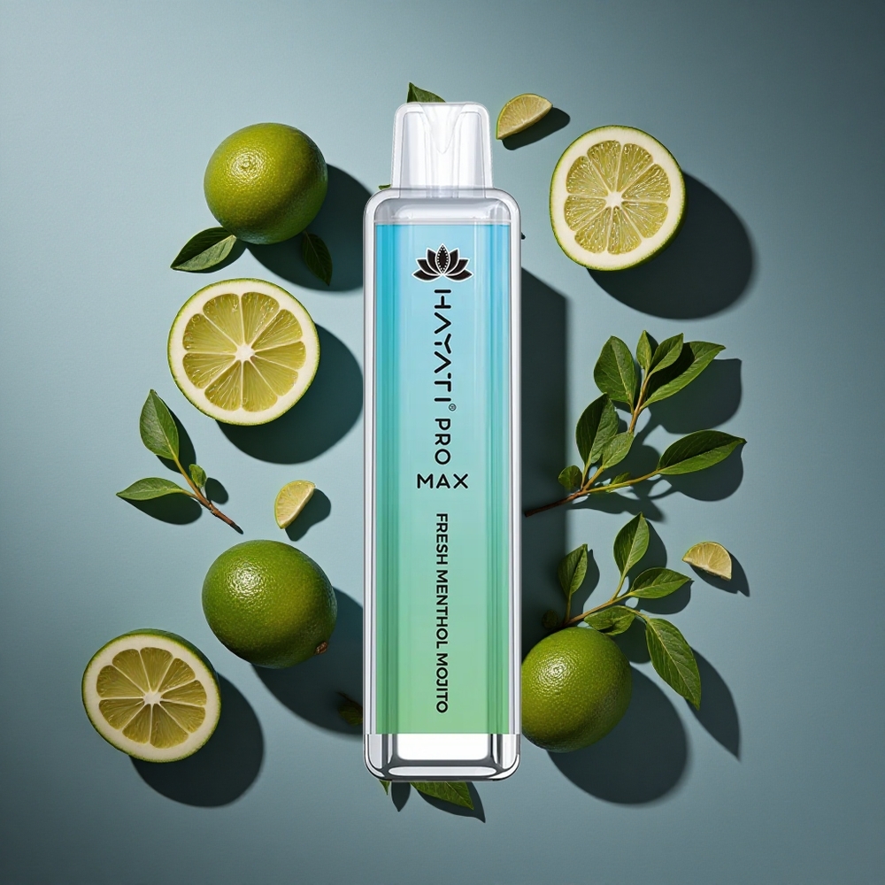 Menthe Fraîche Mojito Hayati Pro Max 4000 Puffs vente en gros Belgique 1400mAh Rechargeable