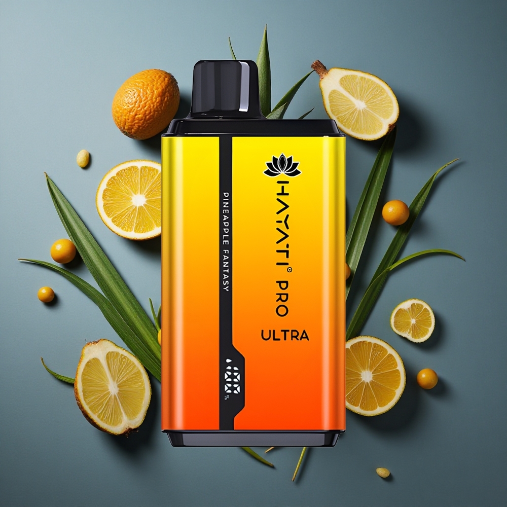 Fantasie Ananas Hayati Pro Ultra 15000 Puffs 24ml e-liquide vente en gros Belgique