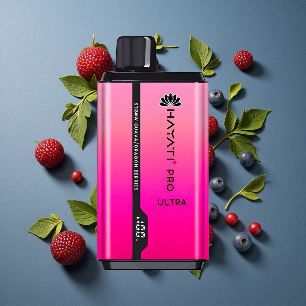 Fraise Goyave Hayati Pro Ultra 15 000 Puffs 24ml vente en gros Belgique