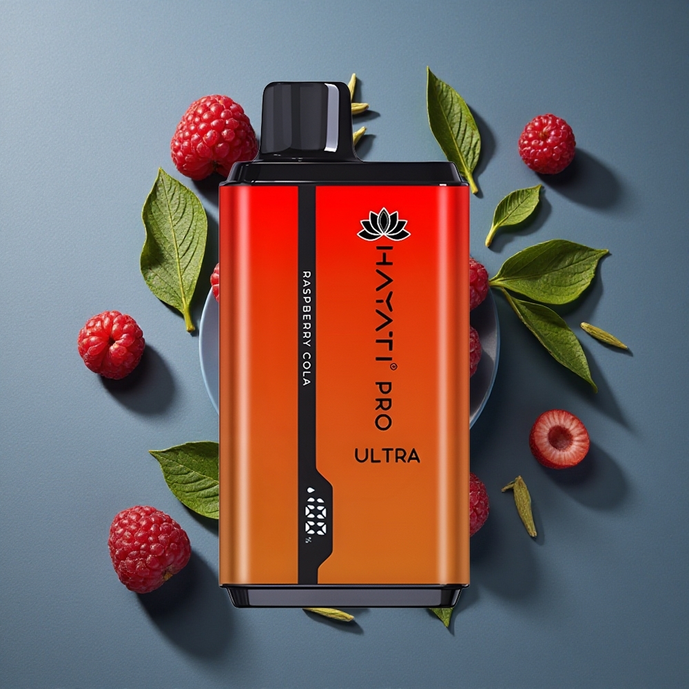 Framboise Cola Hayati Pro Ultra 15000 Puffs 24ml e-liquide vente en gros Belgique
