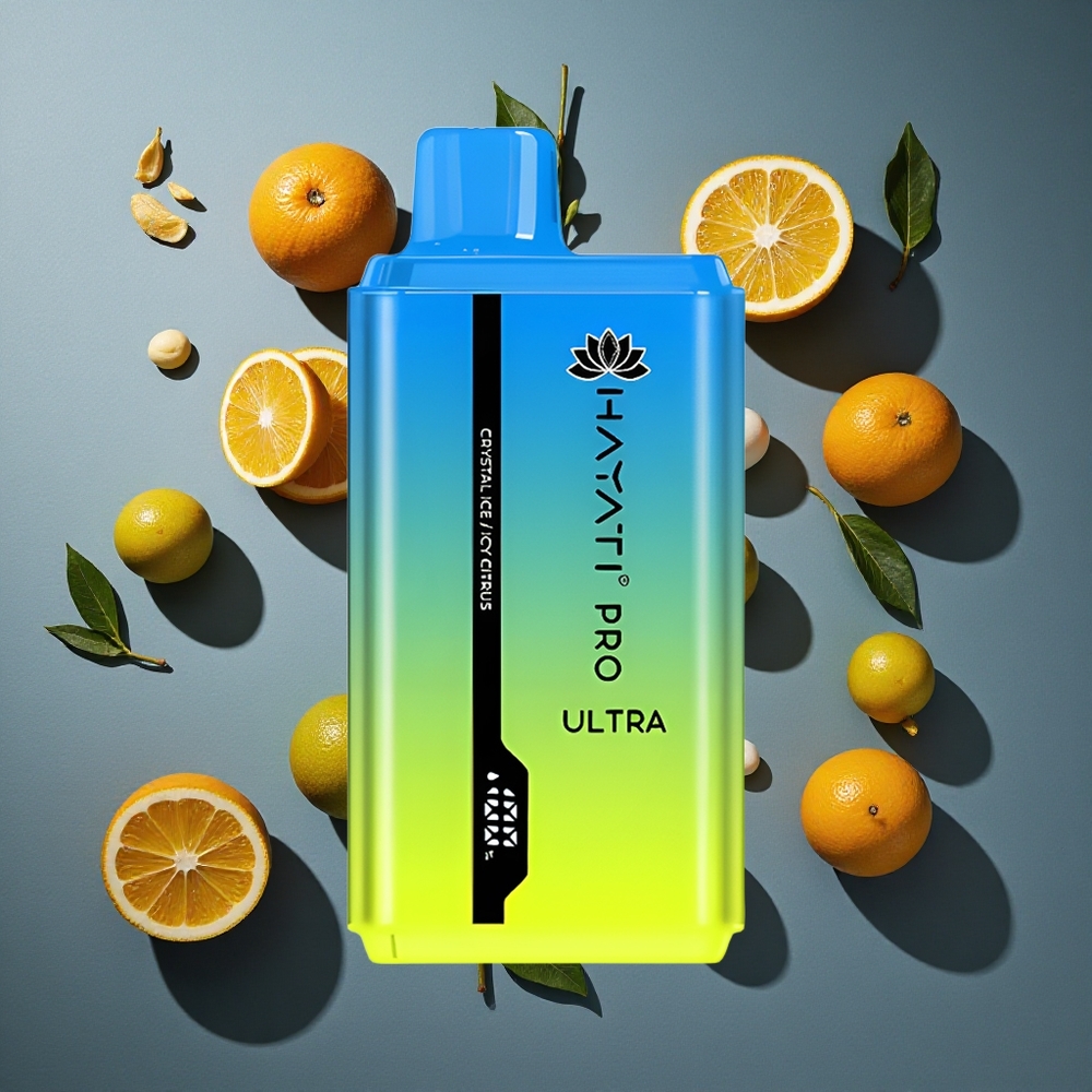 Glace Cristal Hayati Pro Ultra 15000 Puffs 24ml e-liquide vente en gros Belgique