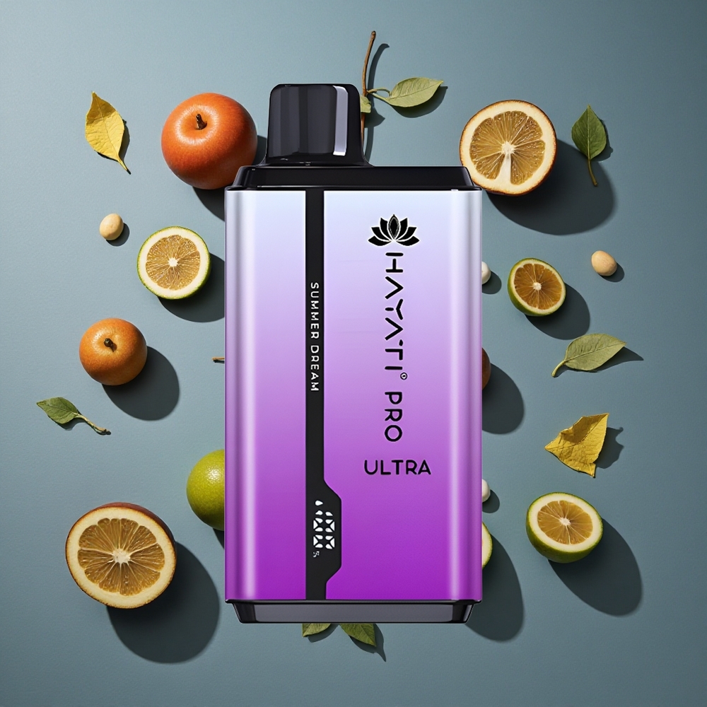Rêve d'Été Hayati Pro Ultra 15000 Puffs 2 12ml Vente en Gros Belgique 49 Saveurs