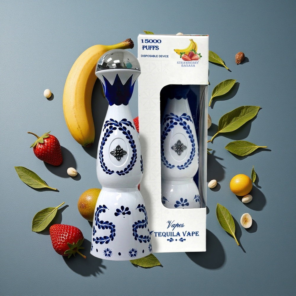 Fraise Banane HUMO Azul 15000 Puffs 20mL Réservoir Pré-rempli vente en gros Belgique 5% Nicotine