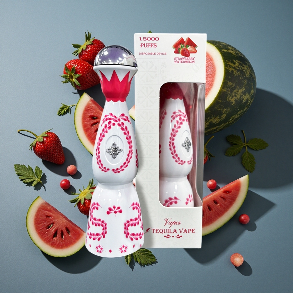 Fraise Pastèque HUMO Azul 15000 Puffs vente en gros Belgique 20mL 5% Nicotine