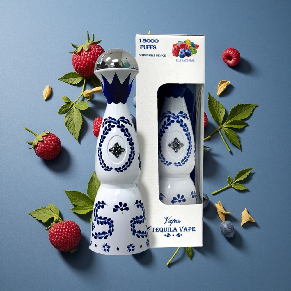 Myrtille Bleue Razz HUMO Azul 15000 Puffs 20mL Réservoir Prérempli vente en gros Belgique 5% Nicotine