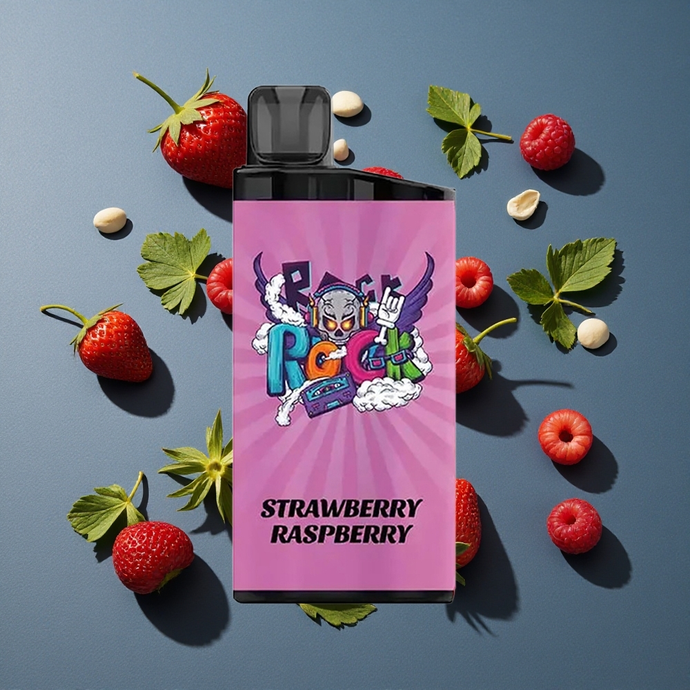Fraise Framboise IGET Bar 3500 Puffs 1.2 Ohm Bobbin Mesh vente en gros Belgique