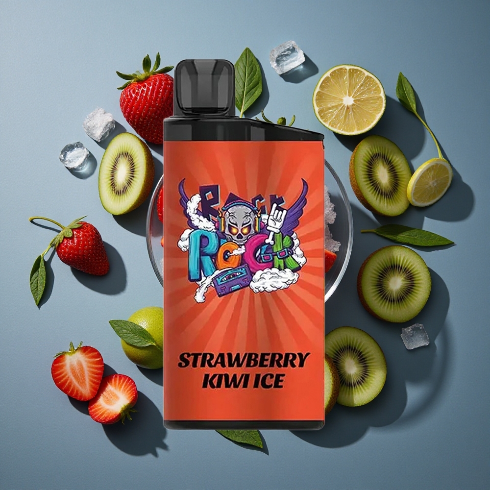 Fraise Kiwi Glacé IGET Bar 3500 Puffs Vente en Gros Belgique - 1400 mAh