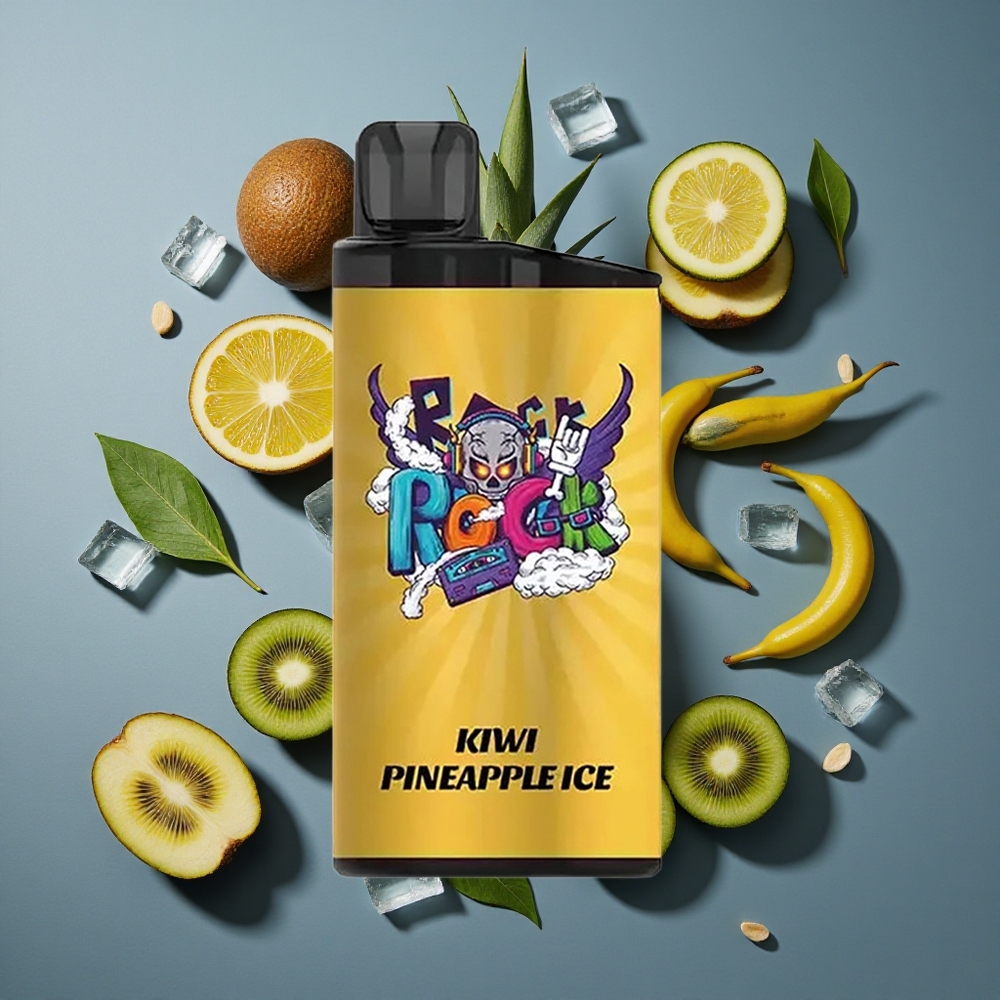 Kiwi Ananas Glace IGET Bar 3500 Puffs Jusqu'à 3500 Puffs vente en gros Belgique PC+ALU