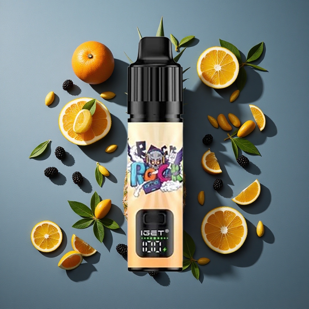 Mûre Ananas Orange IGET BAR PLUS S3 POD 10000 Bouffées 18 ml E-liquid vente en gros Belgique