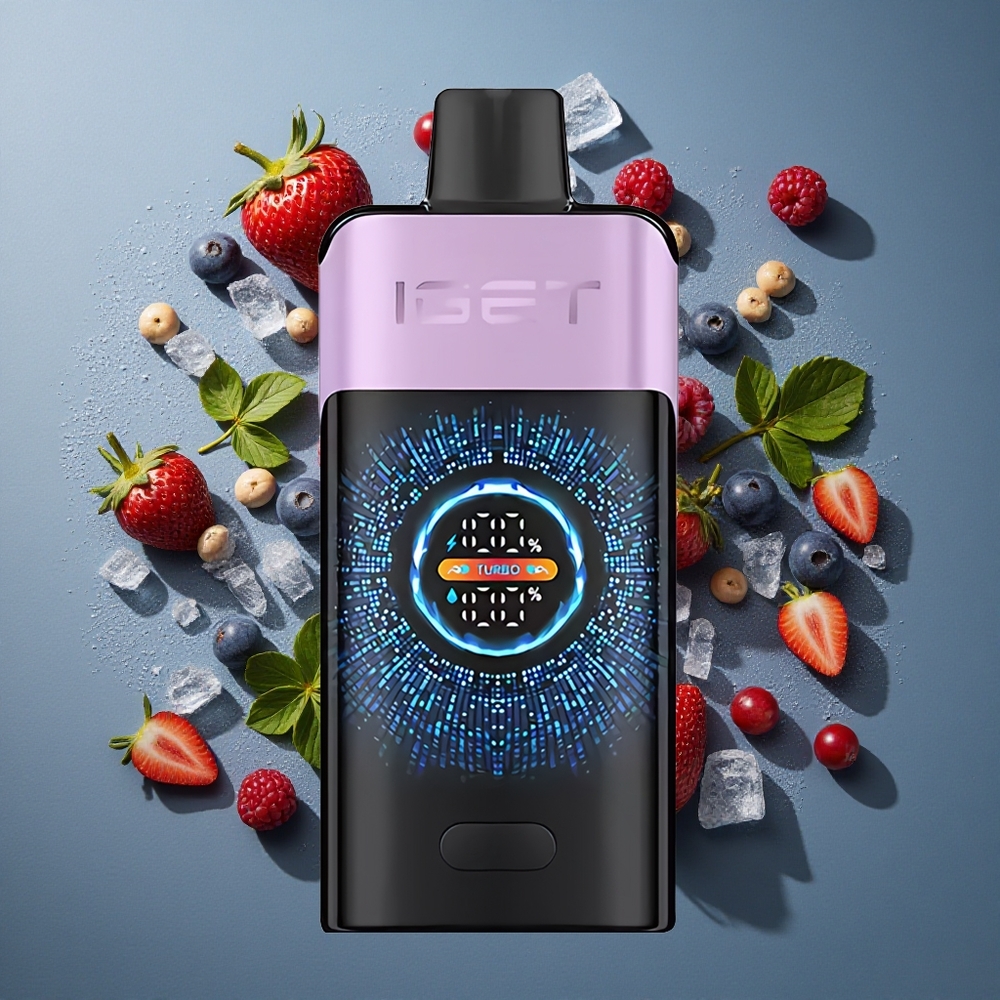 Baies Glacées Mélangées IGET ONE 12000 Puffs 2700 mAh vente en gros Belgique