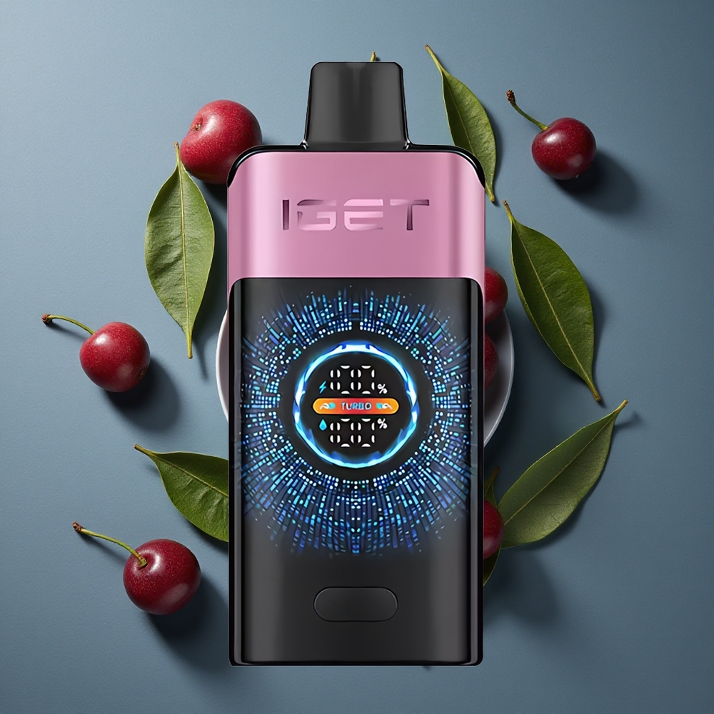 Cerise Monstre IGET ONE 12000 Puffs vente en gros Belgique Écran Courbe Couleur
