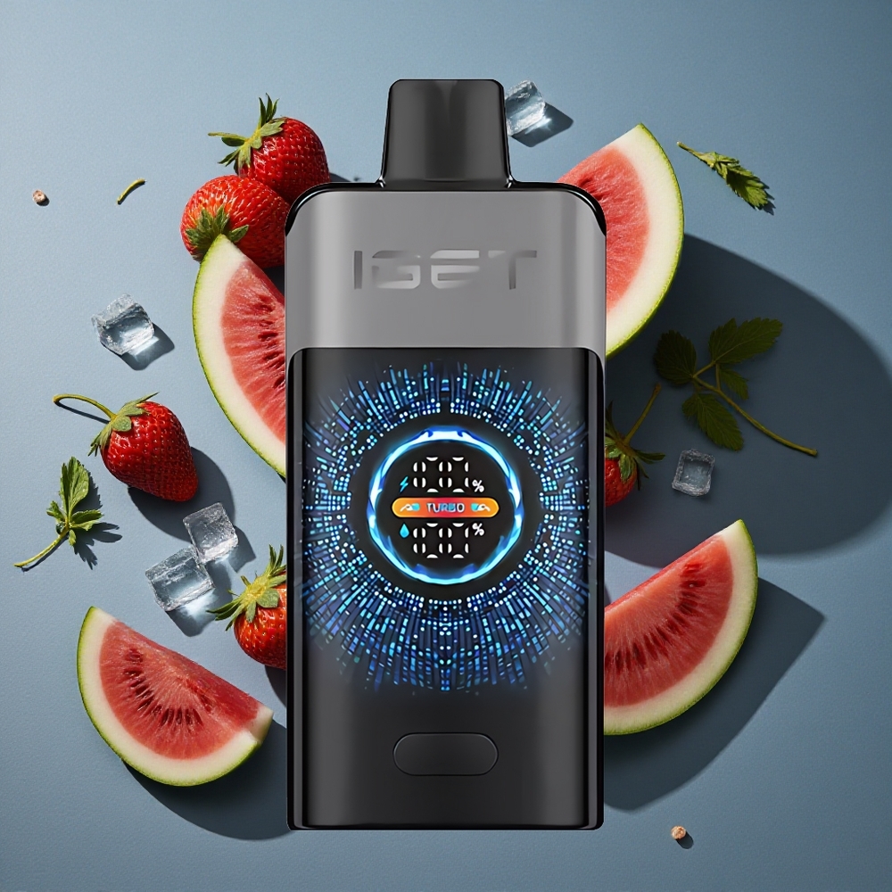 Fraise Pastèque Glacée IGET ONE 12000 Puffs 2700 mAh vente en gros Belgique