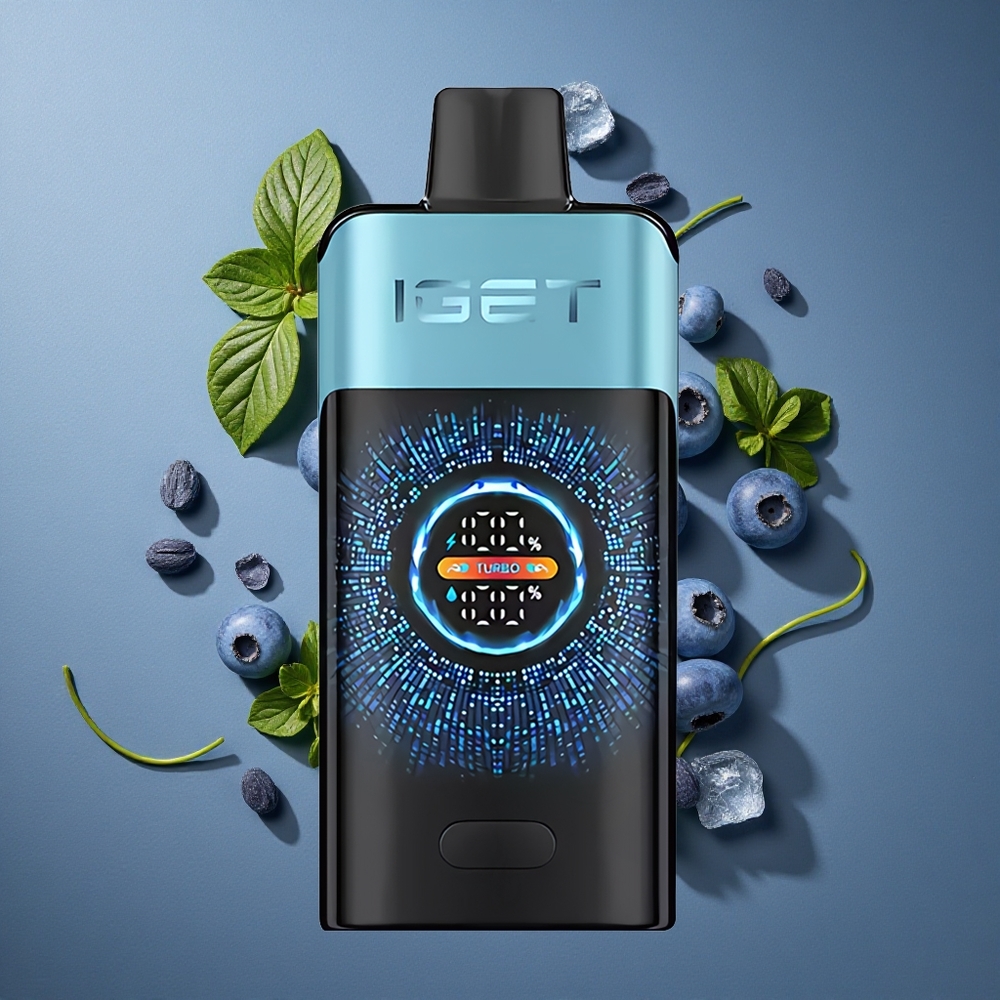 Glacé Myrtille IGET ONE 12000 Puffs 2700 mAh vente en gros Belgique