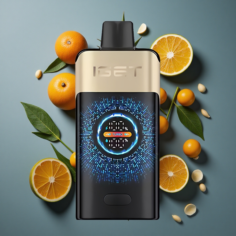 Orange Tropical Monstre IGET ONE 12000 Puffs vente en gros Belgique Écran Courbe Couleur Large