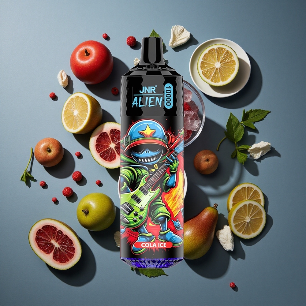 Cola Glacé JNR Alien 10000 Puffs 20ml E-liquide vente en gros Belgique LED RGB