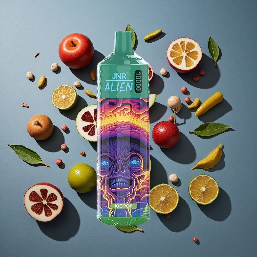 Glace Pop JNR Alien 10000 Puffs 20ml E-liquide vente en gros Belgique LED RGB