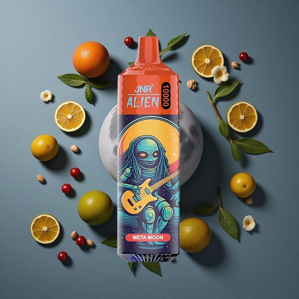 Lune Méta JNR Alien 10000 Puffs 20ml E-liquide vente en gros Belgique LED RGB