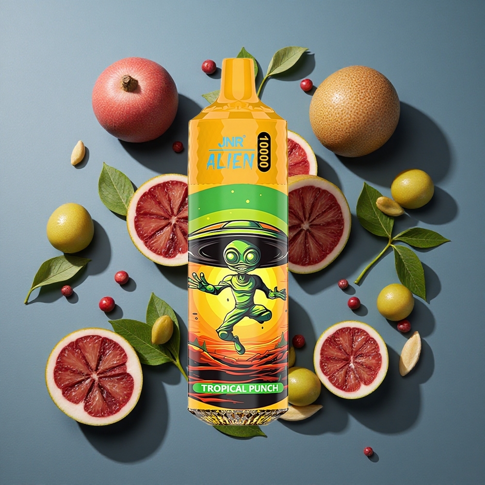 Punch Tropical JNR Alien 10000 Puffs 20ml E-liquide LED (RGB) vente en gros Belgique