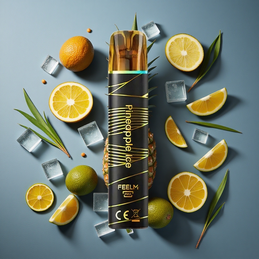 Ananas Glace JNR Black&Golden 600+200 Puffs vente en gros Belgique 2ml 2% Nicotine