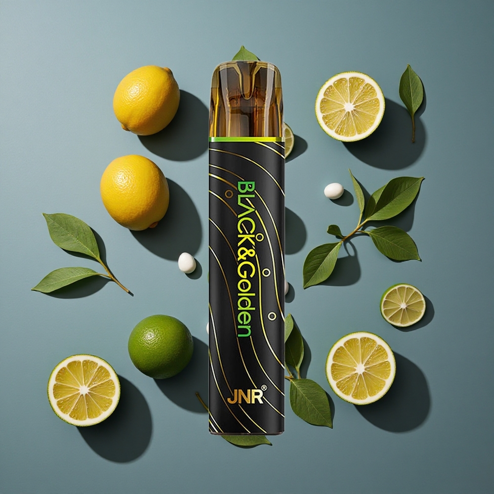 Citron & Citron Vert JNR Black&Golden 600+200 Puffs vente en gros Belgique 550mAh 2% Nicotine