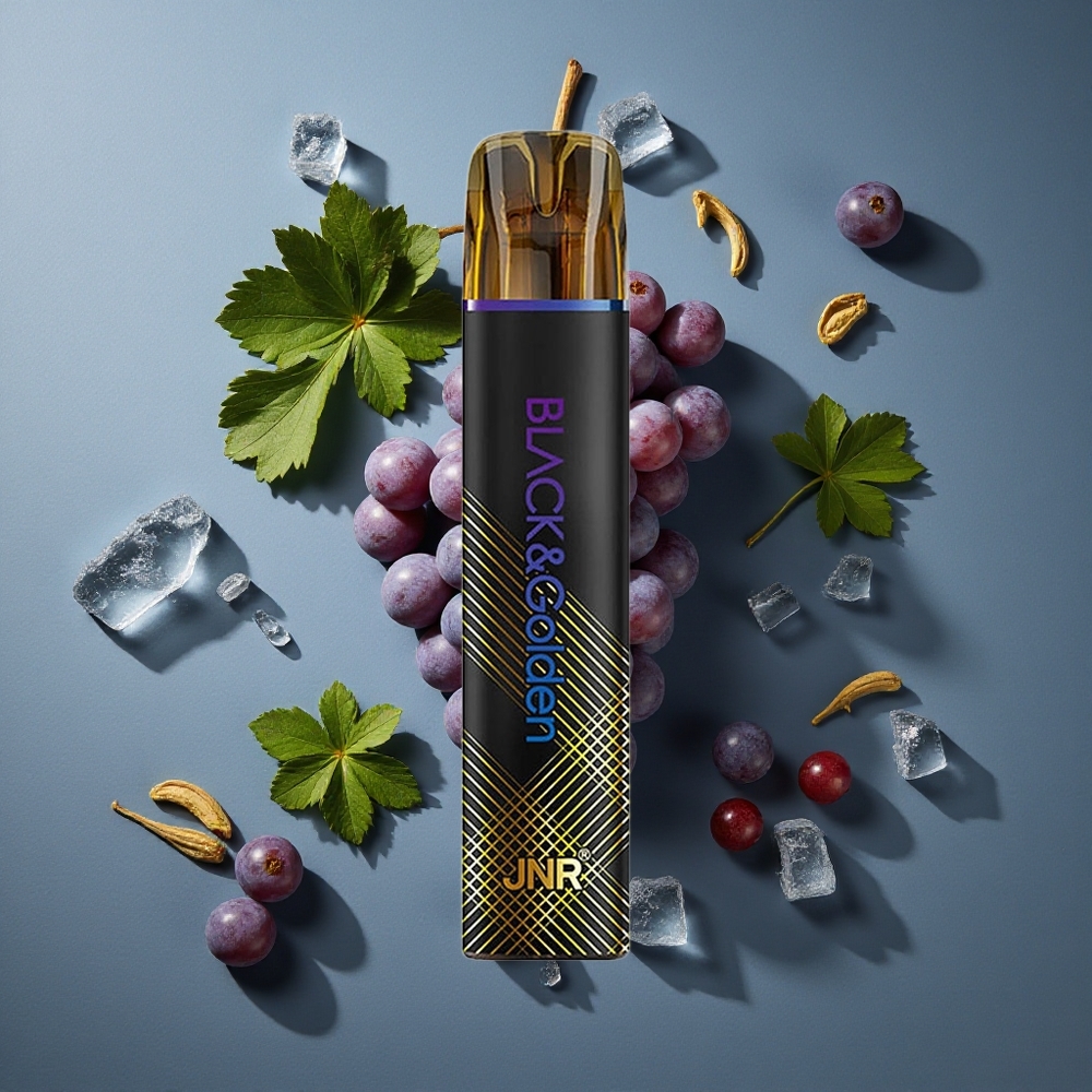 Glace Raisin JNR Black&Golden 600+200 Puffs vente en gros Belgique TPD 2ml