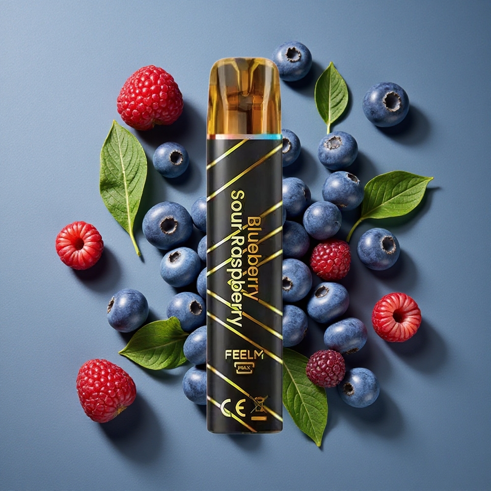 Myrtille Sucrée Framboise JNR Black&Golden 600+200 Puffs vente en gros Belgique 2ml TPD