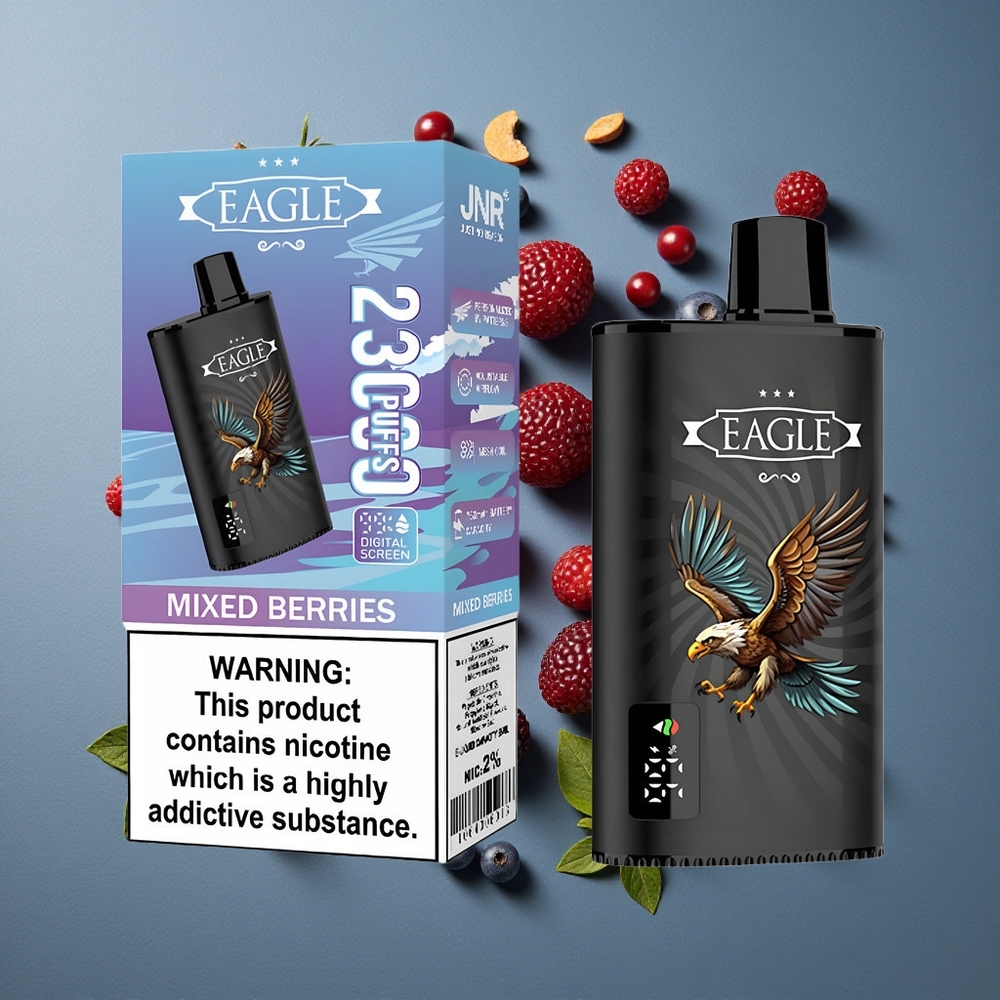 Baies Mixtes JNR EAGLE Smart 23000 Puffs Écran Digital vente en gros Belgique