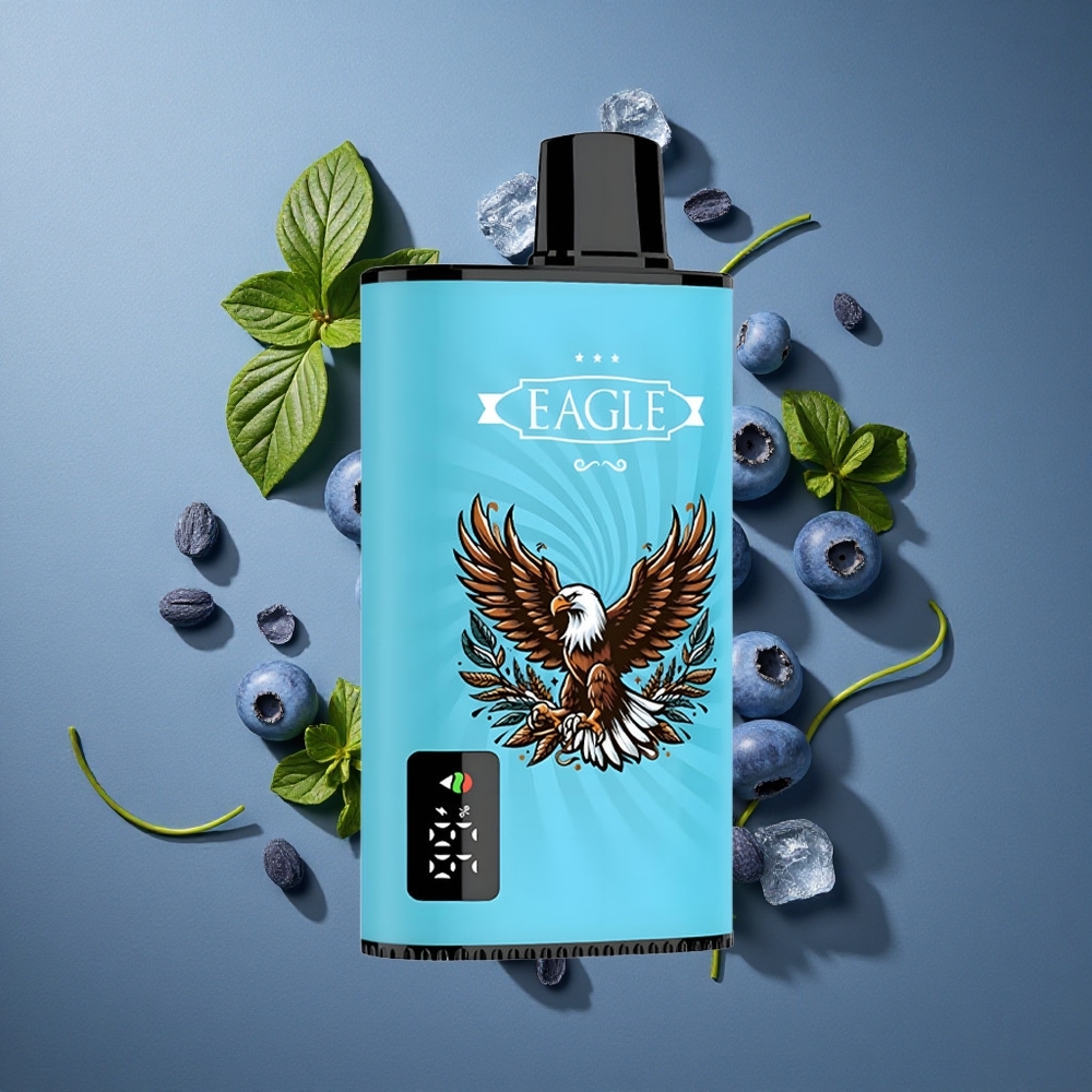 Myrtille Glace JNR EAGLE Smart 23000 Puffs Écran Digital vente en gros Belgique