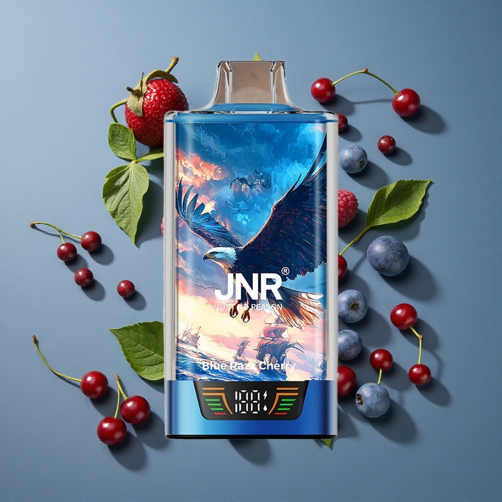 Cerise Framboise Bleue JNR Falcon Pro 28000 Puffs vente en gros Belgique 30ml Dual Mesh Coil