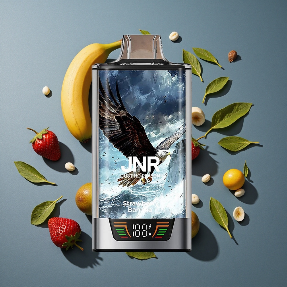Fraise Banane JNR Falcon Pro 28000 Puffs vente en gros Belgique 30ml Prérempli