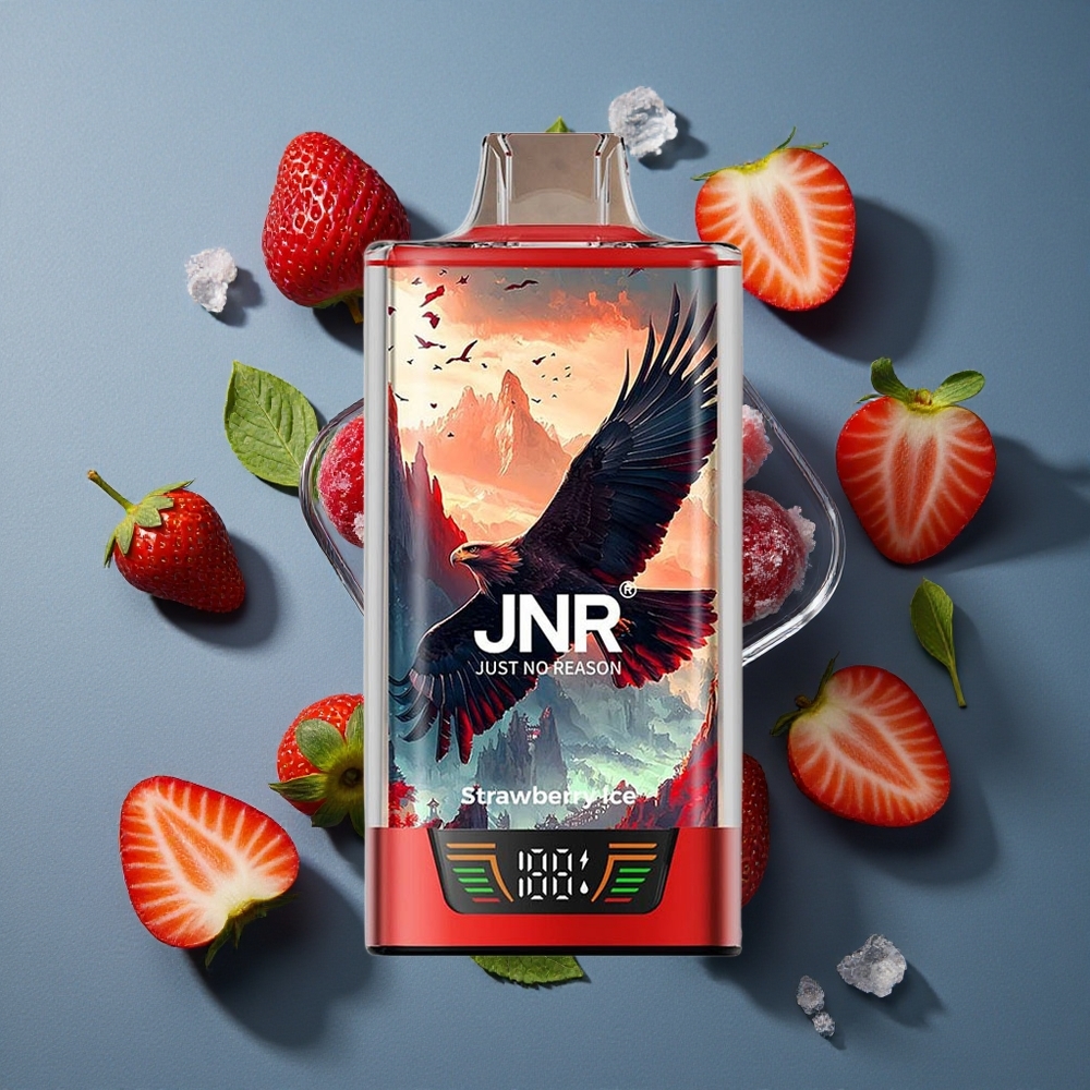 Fraise Glacée JNR Falcon Pro 28000 Puffs vente en gros Belgique 30ml Pré-rempli 950mAh