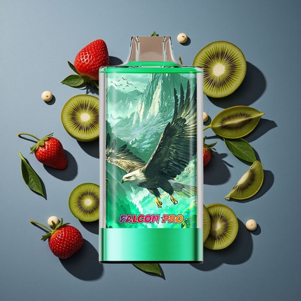 Fraise Kiwi JNR Falcon Pro 28000 Puffs vente en gros Belgique 30ml Prérempli 950mAh
