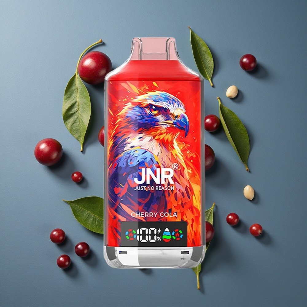 Cerise JNR Falcon X 18000 Puffs 24ml vente en gros Belgique Dual Mesh Coil