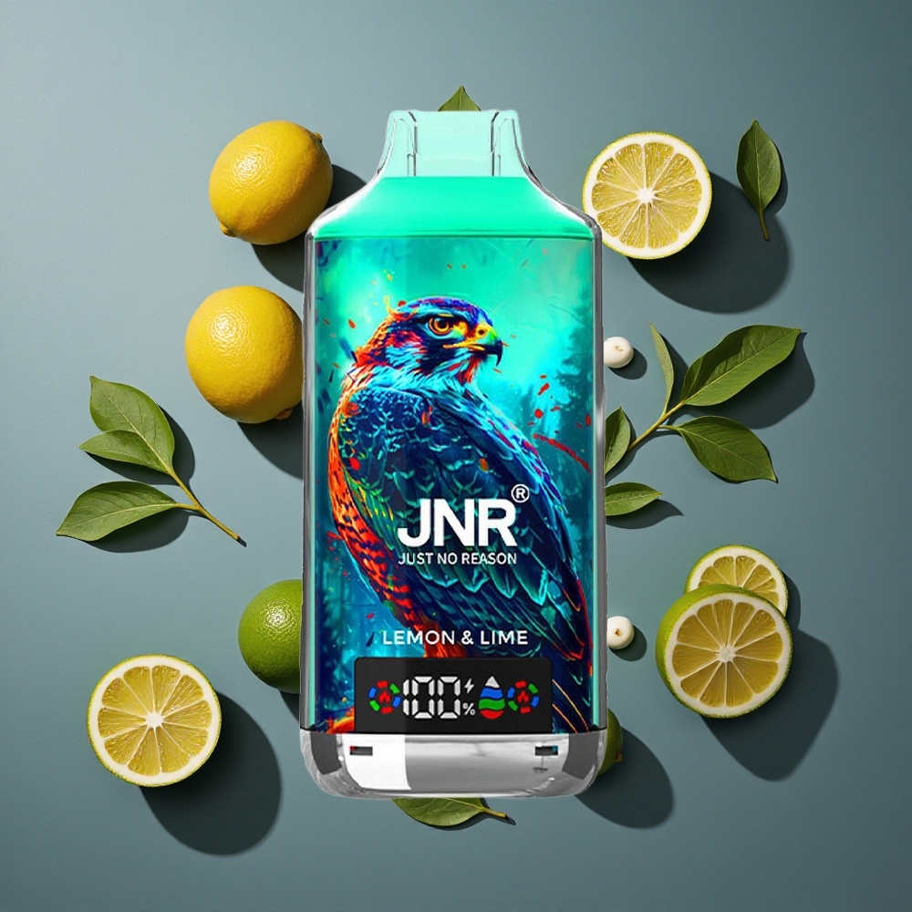 Citron Vert JNR Falcon X 18000 Puffs vente en gros Belgique 24ml Double Mesh Coil
