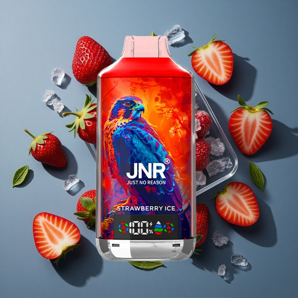 Fraise Glace JNR Falcon X 18000 Puffs Double Mesh 24ml vente en gros Belgique