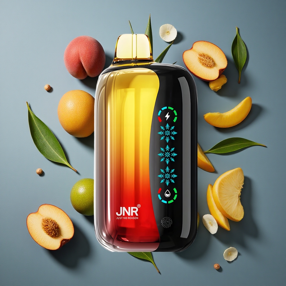 Pêche Mangue Ananas JNR Flex Ice 21000 Puffs avec Airflow Personnalisable vente en gros Belgique