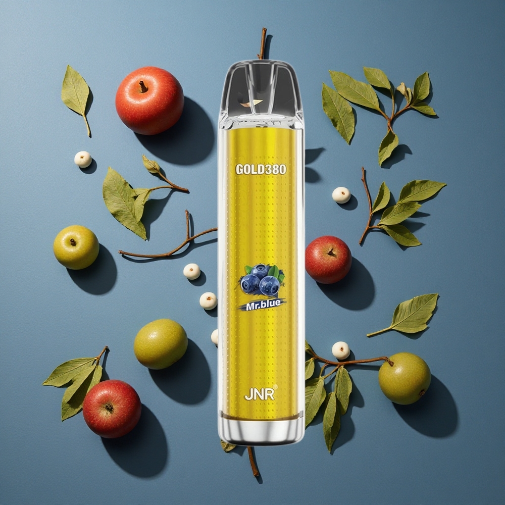 Bleu Mr JNR Gold380 6000 Puffs vente en gros Belgique 13ml e-Liquide Capacité